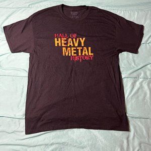 RARE Hall of Metal History T-Shirt (Circa 2017)